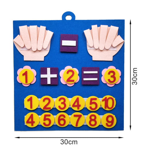 Brinquedo Educacional Dedos Matemáticos