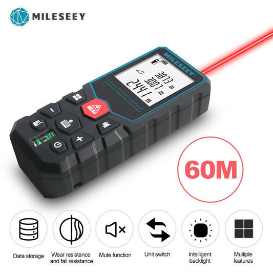 Trena a Laser Digital MILESEEY Medidor de Distância
